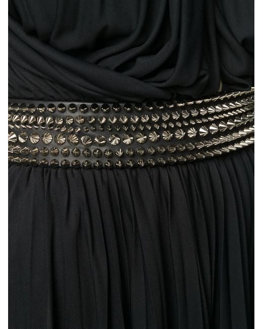 Philipp Plein Jurk Met Studs in het Black