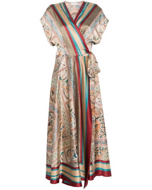 Pierre Louis Mascia Adanastr マキシドレス Multicolor
