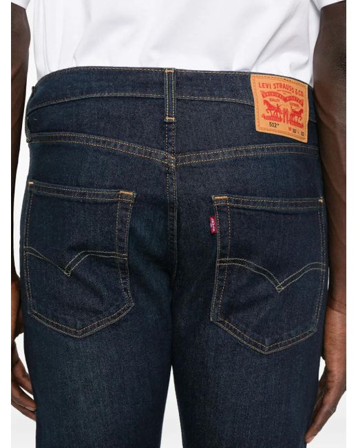 メンズ Levi's フェイデッド ジーンズ Blue
