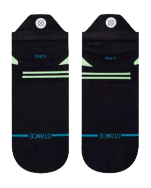 Stance Black Run Socks for men