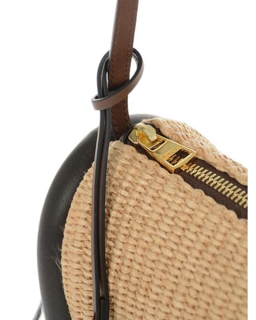 J.W. Anderson Natural The Bumper Raffia Shoulder Bag