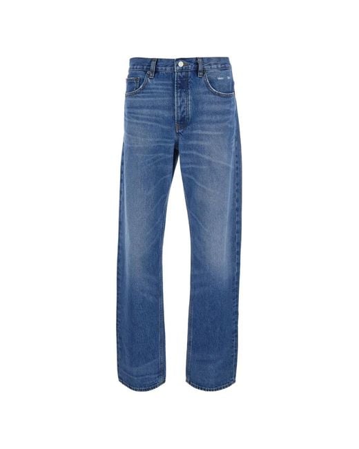 FRAME Blue The Straight Jeans for men