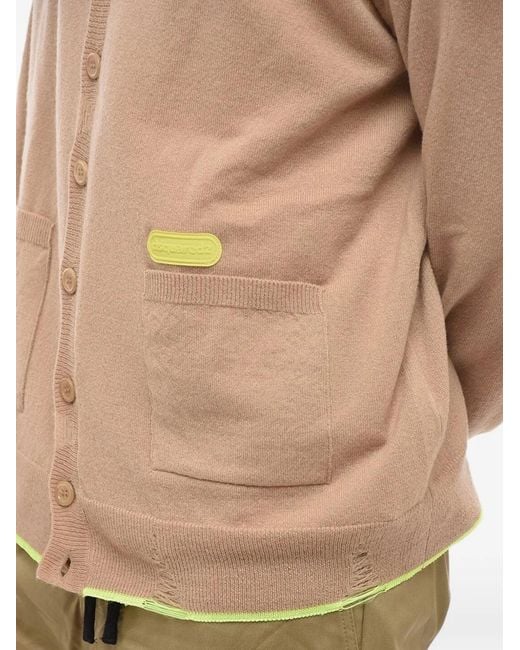 DSquared² Natural V-Neck Cardigan for men