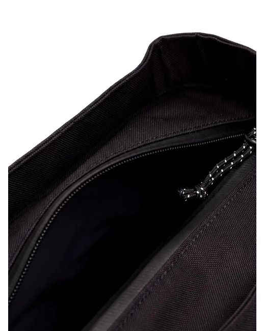 Jack Wolfskin Black Logo-Patch Backpack