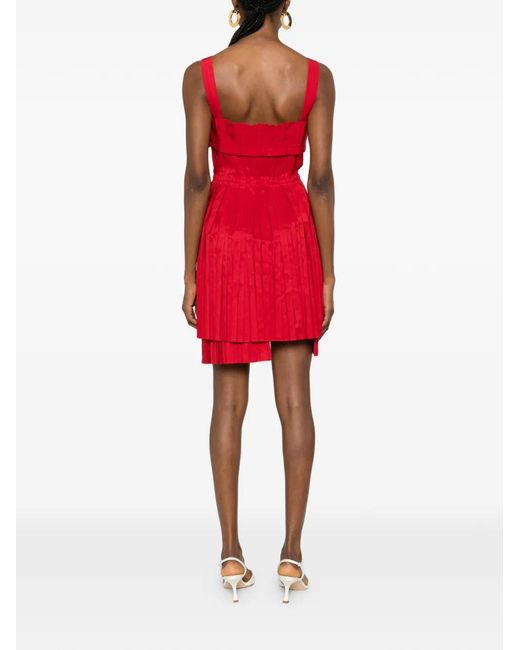 Fendi Red Silk Top