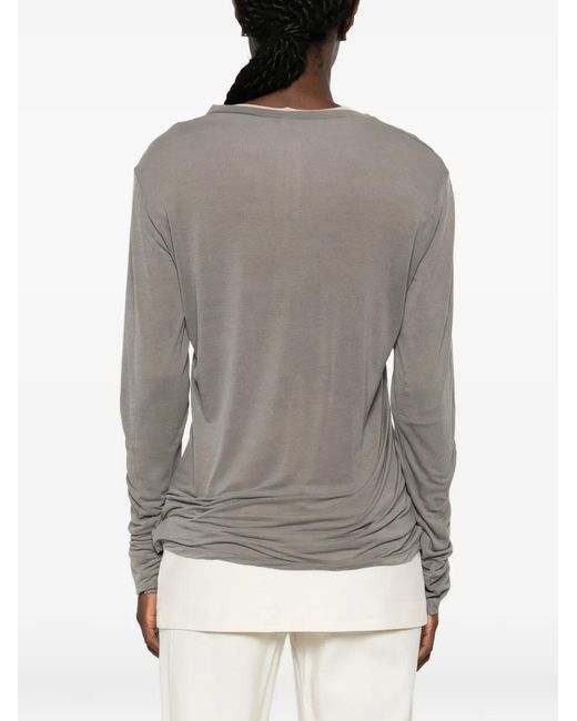 Baserange Gray Long-Sleeve T-Shirt