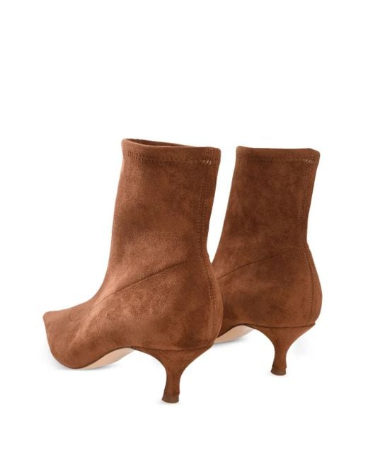 Casadei Brown Leather Boots