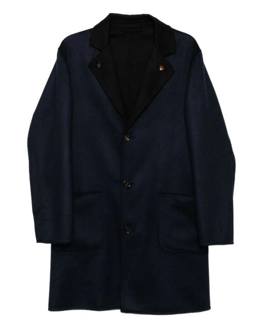 Cappotto Monopetto di KIRED in Blue da Uomo