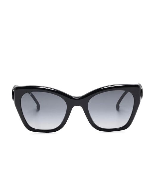 Etro Black Butterfly-Frame Sunglasses