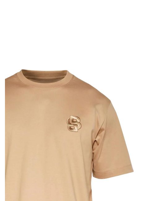 Boss Natural Logo-Patch T-Shirt for men