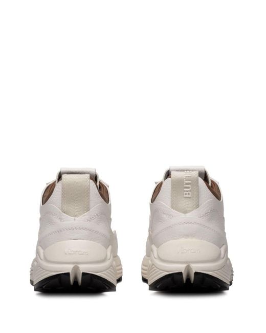 Buttero Vinci Leren Sneakers in het White voor heren