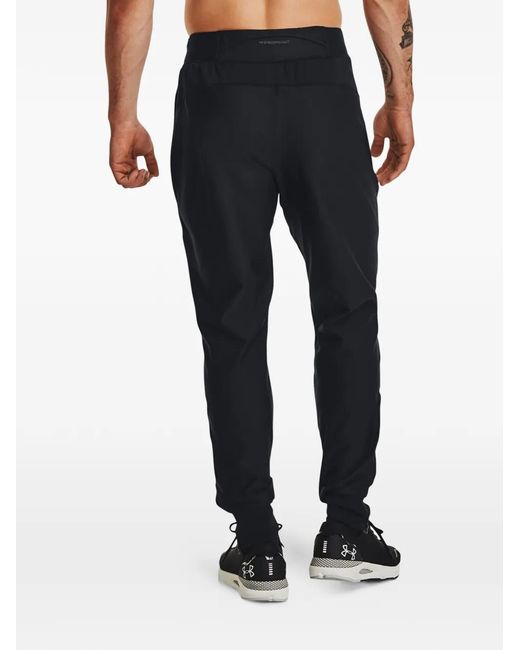 Under Armour Black Qualifier Run Elite Track Pants for men