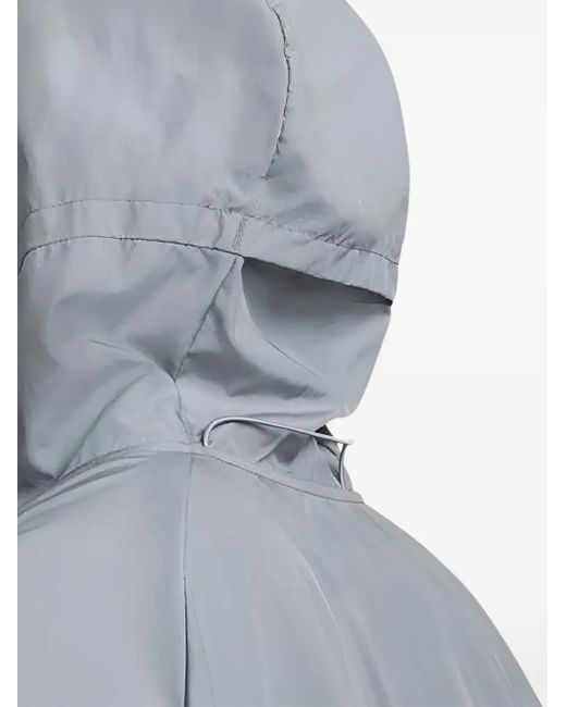 Nike Gray Miler Repel Hooded Jacket for men