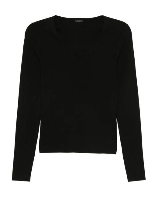 Joseph Vネック セーター Black