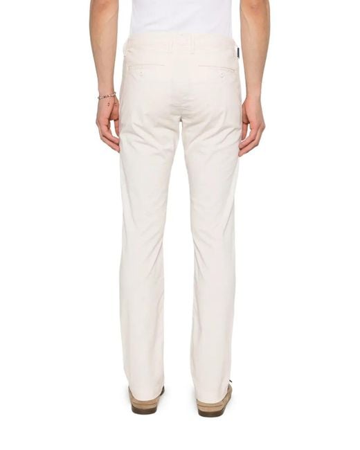 Jacob Cohen White Pantalone Slim Fit Bobby for men