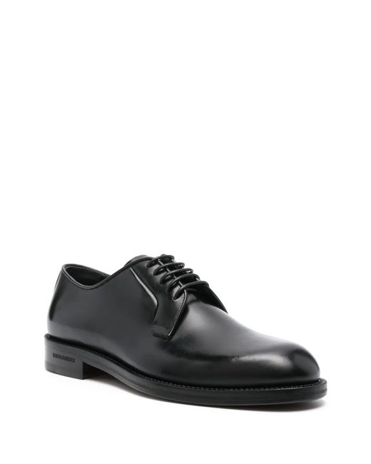 DSquared² Black D2 Classic Laced Up for men