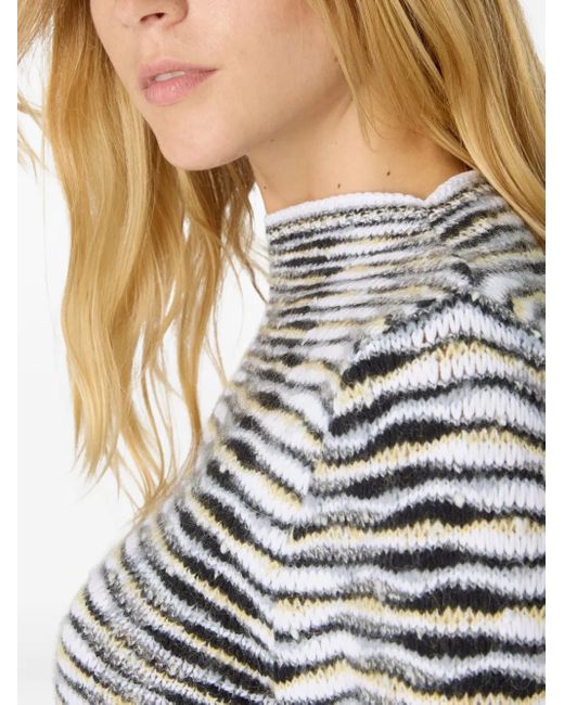 Maglione Con Collo Rialzato di Missoni in Black