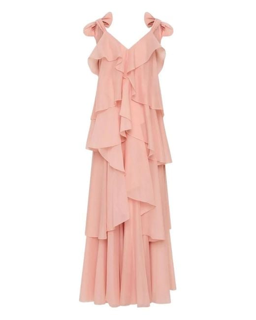 Aje. Pink Gracie Maxi Dress