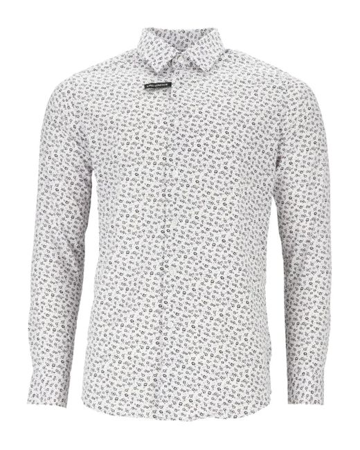 Scotch & Soda Overhemd Met Bloemenprint in het White voor heren