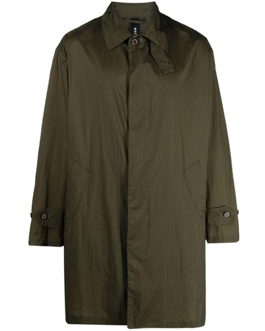 Mackintosh Green Soho Packable Ripstop Raincoat for men