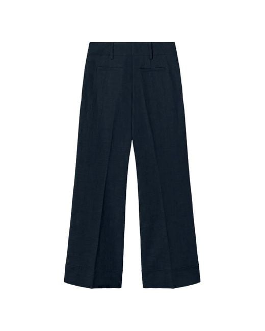 LaDoubleJ Blue Cotton Elastane Pants