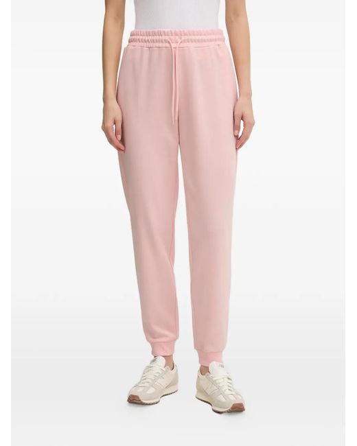 Guess Pink Crystal-Embellished Track Pants