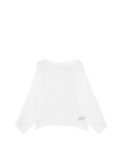 Haikure White Jenna Knitted Sweater