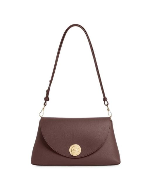 Coccinelle Purple Medium Nikla C-Me Shoulder Bag