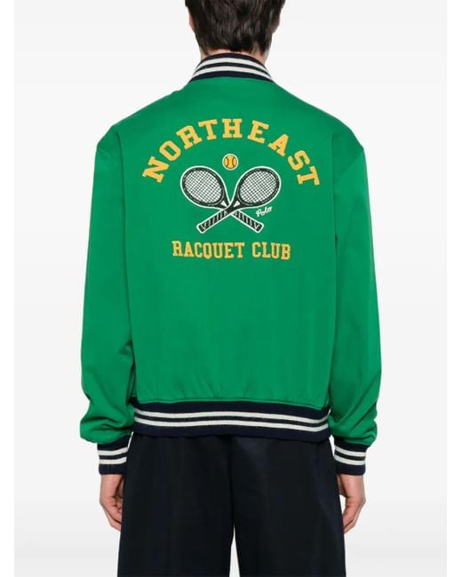 Polo Ralph Lauren Varsity Sportjacke in Green für Herren