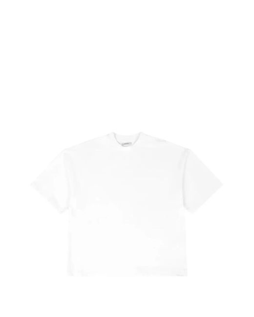 Entire studios White Drop-Shoulder Oversized T-Shirt