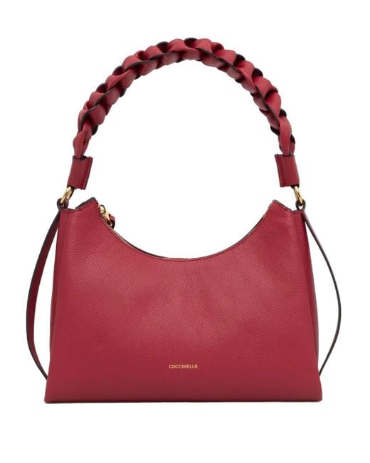Coccinelle Boheme ショルダーバッグ S Red