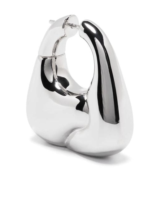 Maria Black White Extra Large Weekender Earring