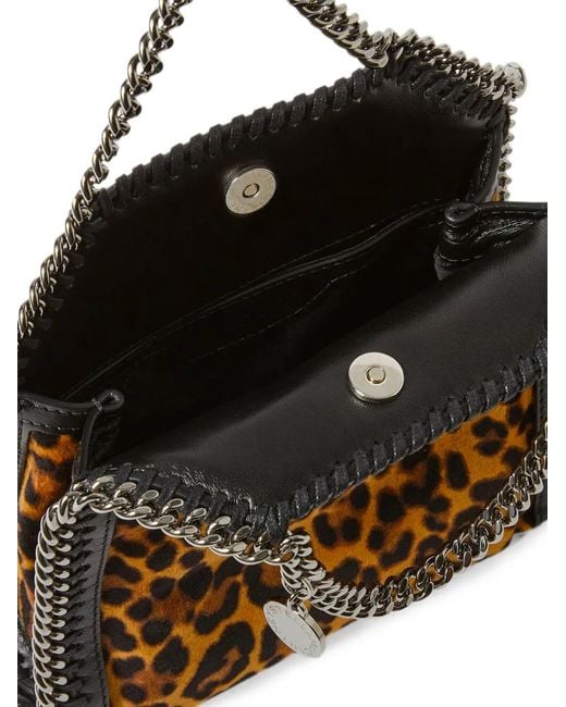 Stella McCartney Metallic Falabella Tiny Tote Bag