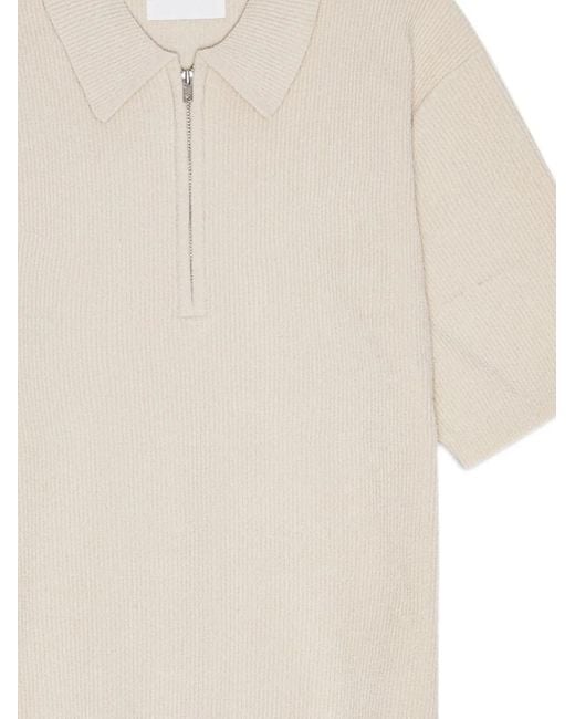 NN07 White Danny Polo Top for men