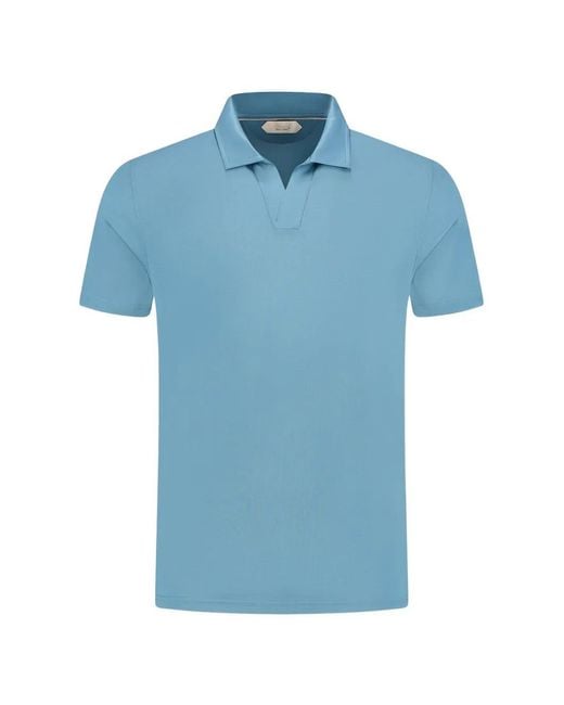 Aurélien Blue Short-Sleeve T-Shirt for men