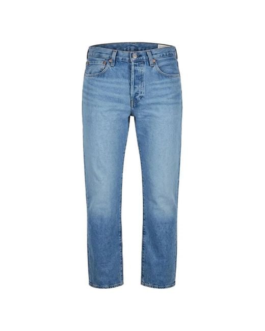 Levi's Blue 501 Original Jeans for men