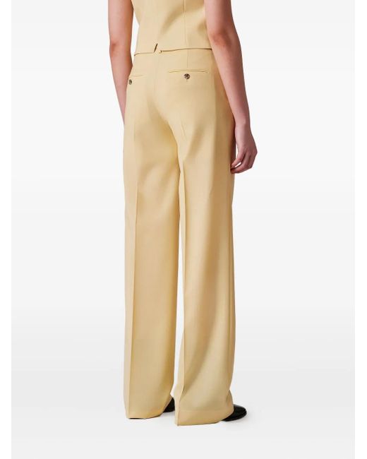 Paul Smith Yellow Tailored Trousers