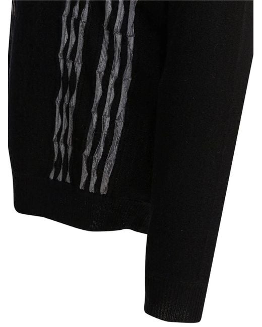 Polo À Rayures Beams Plus pour homme en coloris Black
