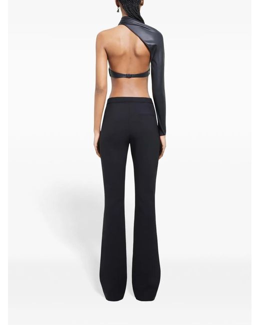 Courreges Blue Cropped Top