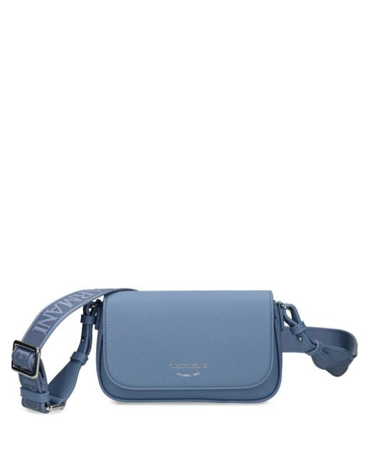 Borsa A Tracolla Con Logo di Emporio Armani in Blue