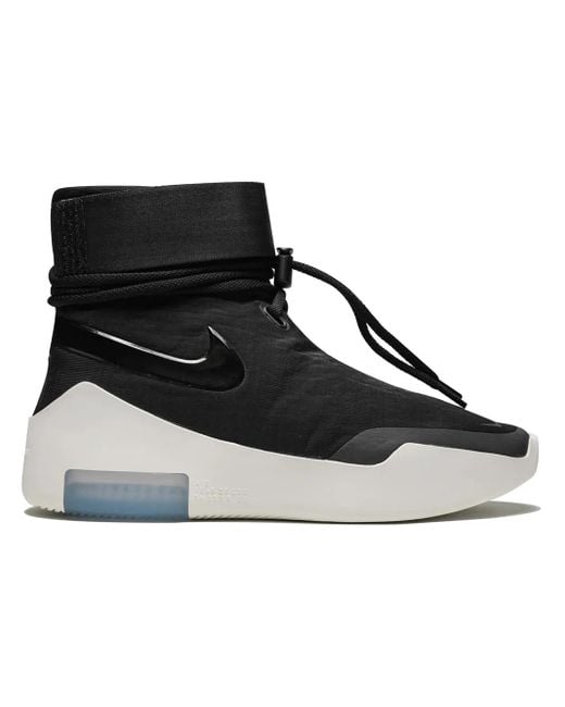 Nike Black X Fear Of God Air Shoot Around Sneakers