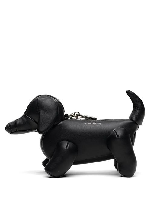 Maison Mihara Yasuhiro Black Dolls Dachshund Mini Bag