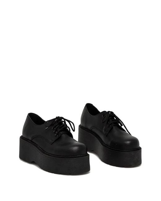 Altercore Black Spell Platform Derby Shoes