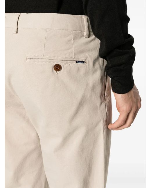 Hackett Natural Slim-Leg Cotton Chinos for men