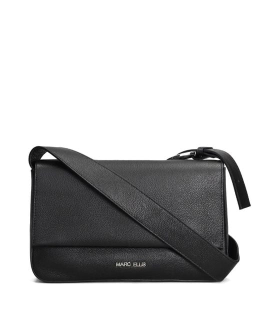 Marc Ellis Black Boston Shoulder Bag