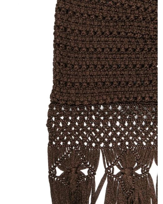 Alanui Ray Of Light ハンドバッグ Brown