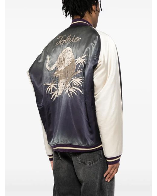 Maison Mihara Yasuhiro Blue Souvenir Jacket for men