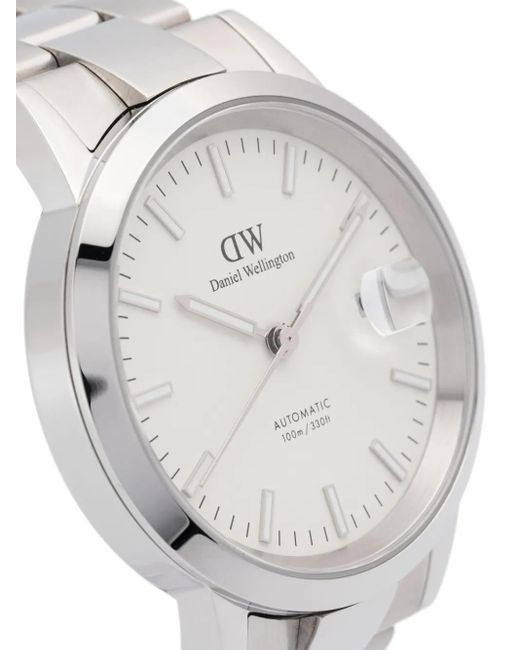 Daniel Wellington Gray Iconic Link Automatic 40Mm for men