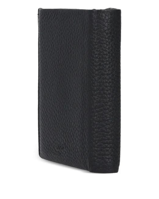 Joop! Black Textured Leather Wallet for men