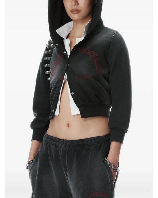 Alexander Wang Blue Graphic Articulated Trousers